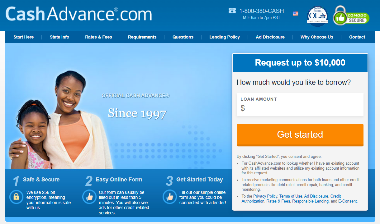 Emergency Loans for Bad Credit CashAdvance