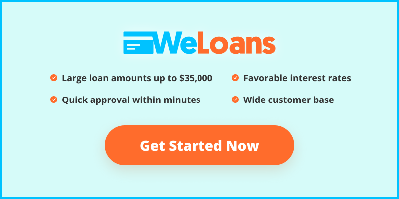 Emergency Loans for Bad Credit WeLoans